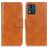 Mobigear Classy Motorola Moto E13 Wallet case - Cognac
