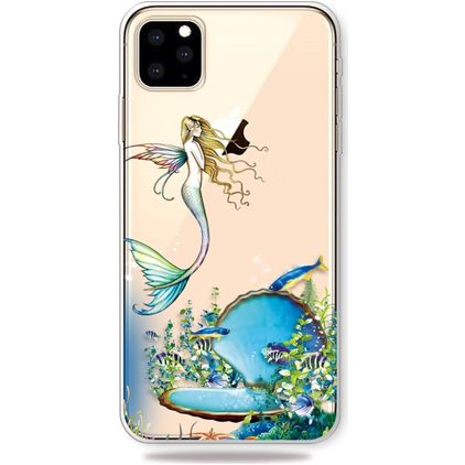 Mobigear Design iPhone 11 Pro Max TPU flessibile Back cover - Mermaid