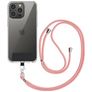Mobigear Lanyard Cordão para telemóvel universal ajustável - Rosa dourado