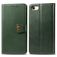 Mobigear Snap Button iPhone 7 Wallet case - Green