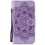 Mobigear Mandala Google Pixel 4a 5G Etui z klapką typu portfel - Fioletowy
