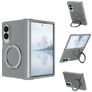 Mobigear 360 Rotating Ring Samsung Galaxy Z Fold 8 Ultra MagSafe Fodral Hårdplast Skal med ringhållare - Grå