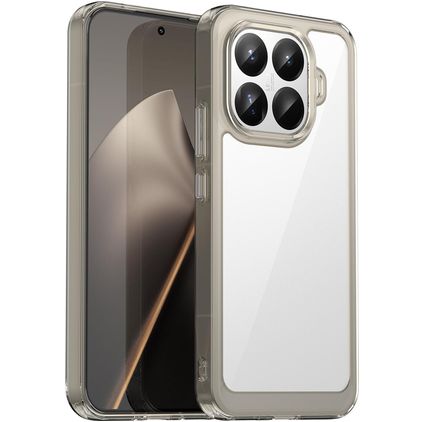 Mobigear Crystal Xiaomi 15T Pro Fodral Hårdplast Skal - Grå