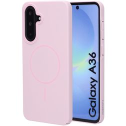 Mobiparts Slim Line Samsung Galaxy A36 MagSafe Hard Case Back cover - Blush Pink