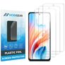 Mobigear OPPO A38 Skærmbeskytter Folie - Case Friendly (3-pak)
