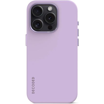 Decoded iPhone 15 Pro Max Silikoni Suojakuori - Digital Lavender