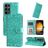 Mobigear Sunflower Samsung Galaxy S24 Ultra Capa livro Carteira - Verde
