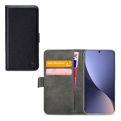 Mobilize Classic Gelly Wallet Xiaomi 13 Lompakkokotelo + Setelitasku - Musta