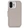 Decoded Detachable Wallet iPhone 17 MagSafe Cover Vera pelle Cover a libro 2 in 1 con guscio estraibile a portafoglio - Solid Clay