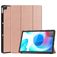 Mobigear Tri-Fold Realme Pad 10.4 (2021) Funda tipo libro - Oro rosa