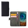 Mobilize Classic Gelly Wallet Nokia X10 Lompakkokotelo + Setelitasku - Musta