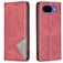Mobigear Rhombus Slim Google Pixel 10a Funda tipo libro - Rojo