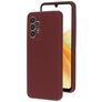 Mobiparts Samsung Galaxy A33 Silicone Capa traseira - Plum Red