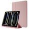 Mobigear Tri-Fold Gel iPad Pro 13 pollici (2025) TPU / Poliuretano (PU) Cover a libro + Portapenna - Rosa