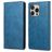 Mobigear Wallet iPhone 16 Pro Cover a libro portafoglio - Blu