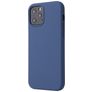 Mobigear Rubber Touch iPhone 12 Silicone Capa traseira - Azul marinho