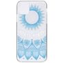 Mobigear Design iPhone 11 Pro Max Elastyczne TPU Etui plecki - Przezroczysty / Niebieski