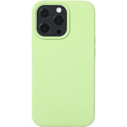 Mobigear Rubber Touch iPhone 14 Plus Silicone Back cover - Verde lime