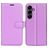 Mobigear Classic Samsung Galaxy S25 FE Wallet case - Purple