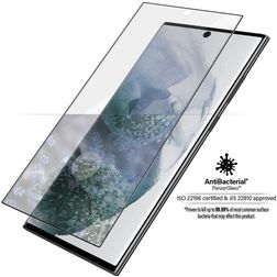PanzerGlass Edge to Edge Samsung Galaxy S22 Ultra Vetro Protezione schermo - Compatibile con le cover - Nero