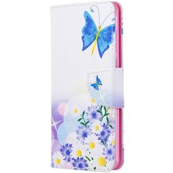 Mobigear Design Huawei P40 Knížkové pouzdro Peněženka - Flowers