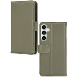 Mobilize Premium Gelly Wallet Samsung Galaxy S23 FE Lompakkokotelo + Setelitasku - Vihreä