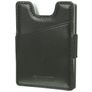 Valenta Card Case Alu + Money Strap Leather Card Holder - 8 Cards - Black