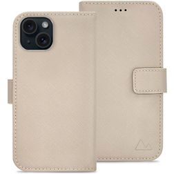 My Style Flex Wallet iPhone 14 Funda tipo libro Cartera - Warm Taupe