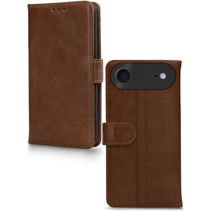 Mobilize Wallet iPhone Air Ægte læder Pungetui med Seddelrum - Brun