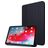 Mobigear Tri-Fold Gel iPad Pro 11 polegadas (2022) TPU / Pele sintética Capa livro - Preto