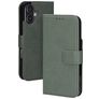 Mobiparts Classic Wallet iPhone 17 MagSafe Funda tipo libro - Stone Green