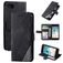 Mobigear Rhombus iPhone SE (2020) Wallet case - Black