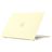 Mobigear Cream Matte MacBook Pro 13 polegadas (2016-2023) Capa rígida para MacBook - Amarelo - Modelo A1706 / A1708 / A1989 / A2159 / A2289 / A2251 / A2338