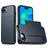 Mobigear Card iPhone 16e Hard Case Back cover Shockproof with Card Holder - Blue