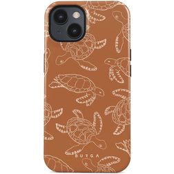Burga Tough iPhone 15 Hard Case Back cover Shockproof - Earth Shell