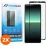 Mobigear Premium Sony Xperia 10 II Vidro temperado Película de ecrã - Compatível com capas - Preto (Pack de 2)