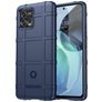 Mobigear Rugged Shield Motorola Moto G72 Flexibel TPU Skal Stötsäkert - Blå
