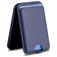 Mobigear Wallet Stand Kortholder - 3 kort - MagSafe-kompatibel - Blå
