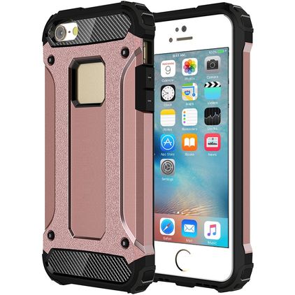 Mobigear Outdoor iPhone 5 Hard Case Back cover Shockproof - Rose Gold