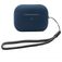 Mobigear Lanyard Apple AirPods Pro 2 Suojakotelo Joustava Silikoni - Tummansininen