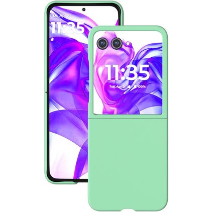Mobigear Colors Motorola Razr 50 Ultra Fodral Hårdplast Skal - Grön