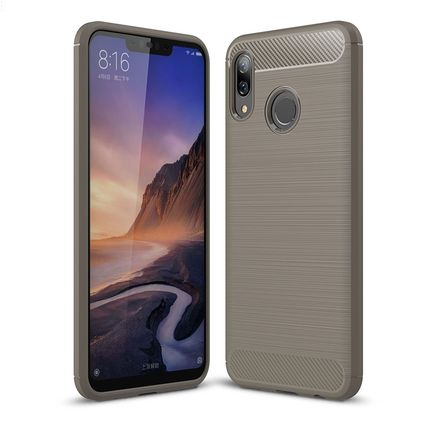 Mobigear Brushed Slim Huawei Nova 3 TPU flexible Carcasa - Gris