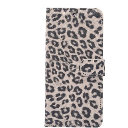 Mobigear Leopard Samsung Galaxy S20 Funda tipo libro Cartera - Marrón