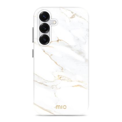 MIO Samsung Galaxy S26 MagSafe Hardcase Back cover - White Marble