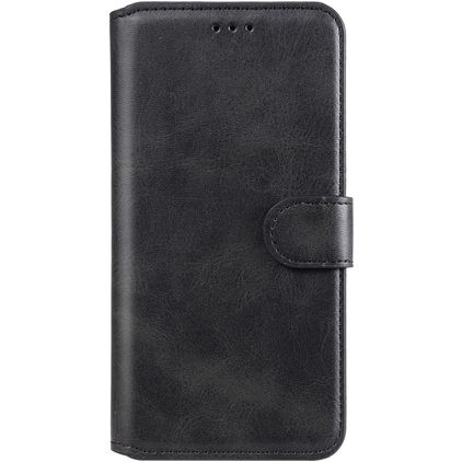 Mobigear Wallet Realme GT Neo 3 Lompakkokotelo + Setelitasku - Musta
