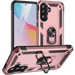 Mobigear Armor ring Samsung Galaxy A36 Hard Case Back cover Shockproof with Ring Holder - Rose Gold