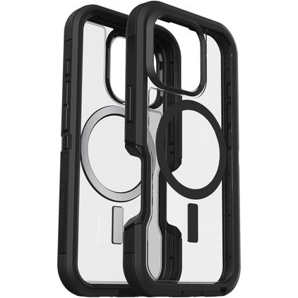 OtterBox Defender iPhone 16 Pro MagSafe Fodral Hårdplast Skal Stötsäkert - Transparent / Svart