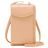 Antonio Fonzo Crossbody Bolso para móvil - Large - Salmon Pink