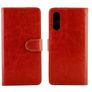 Mobigear Wallet Samsung Galaxy A90 Lompakkokotelo + Setelitasku - Ruskea