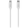 Kabel Mobilize USB-C na Apple Lightning MFI 1 m - Bílá